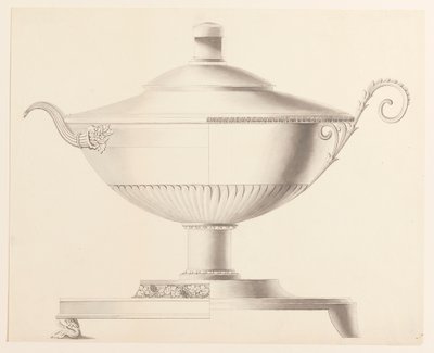 Design for a Tureen with Alternate by Unknown